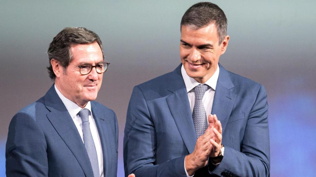 Antonio Garamendi y Pedro Sánchez.