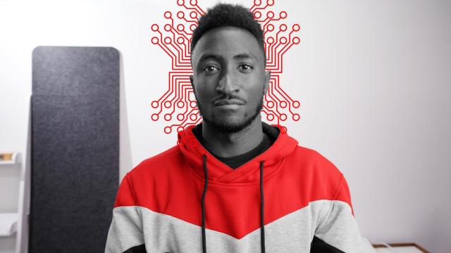 Fotomontaje con Marques Brownlee, uno de los creadores afectados.