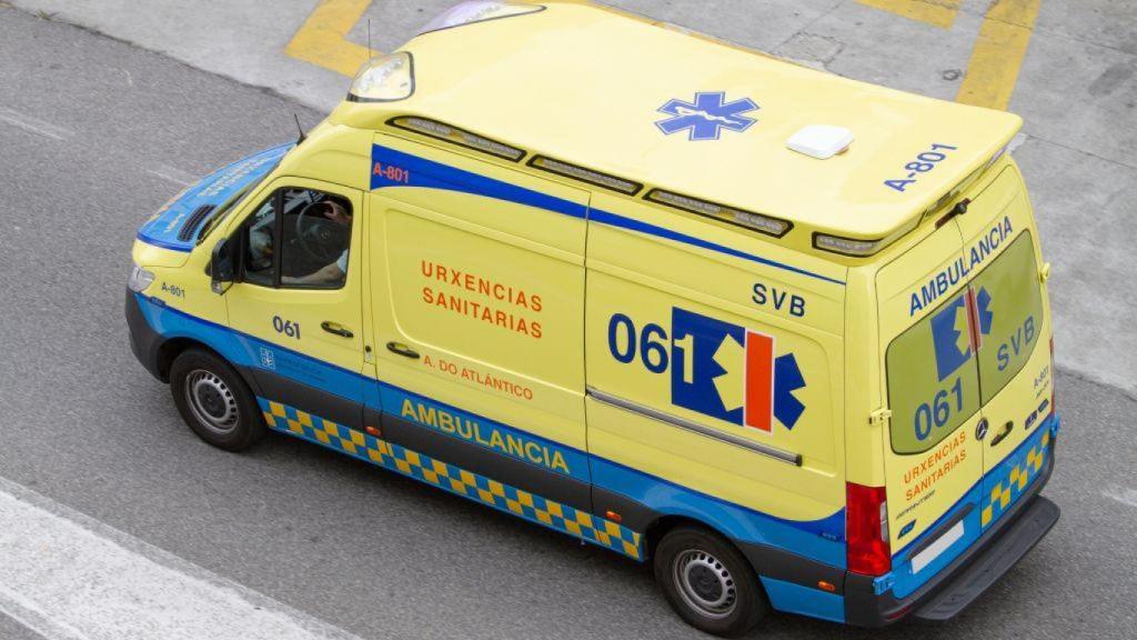 Ambulancia del 061 en Galicia