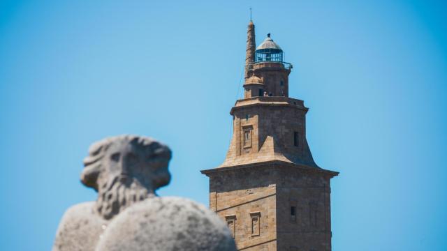 La Torre de Hércules de A Coruña.