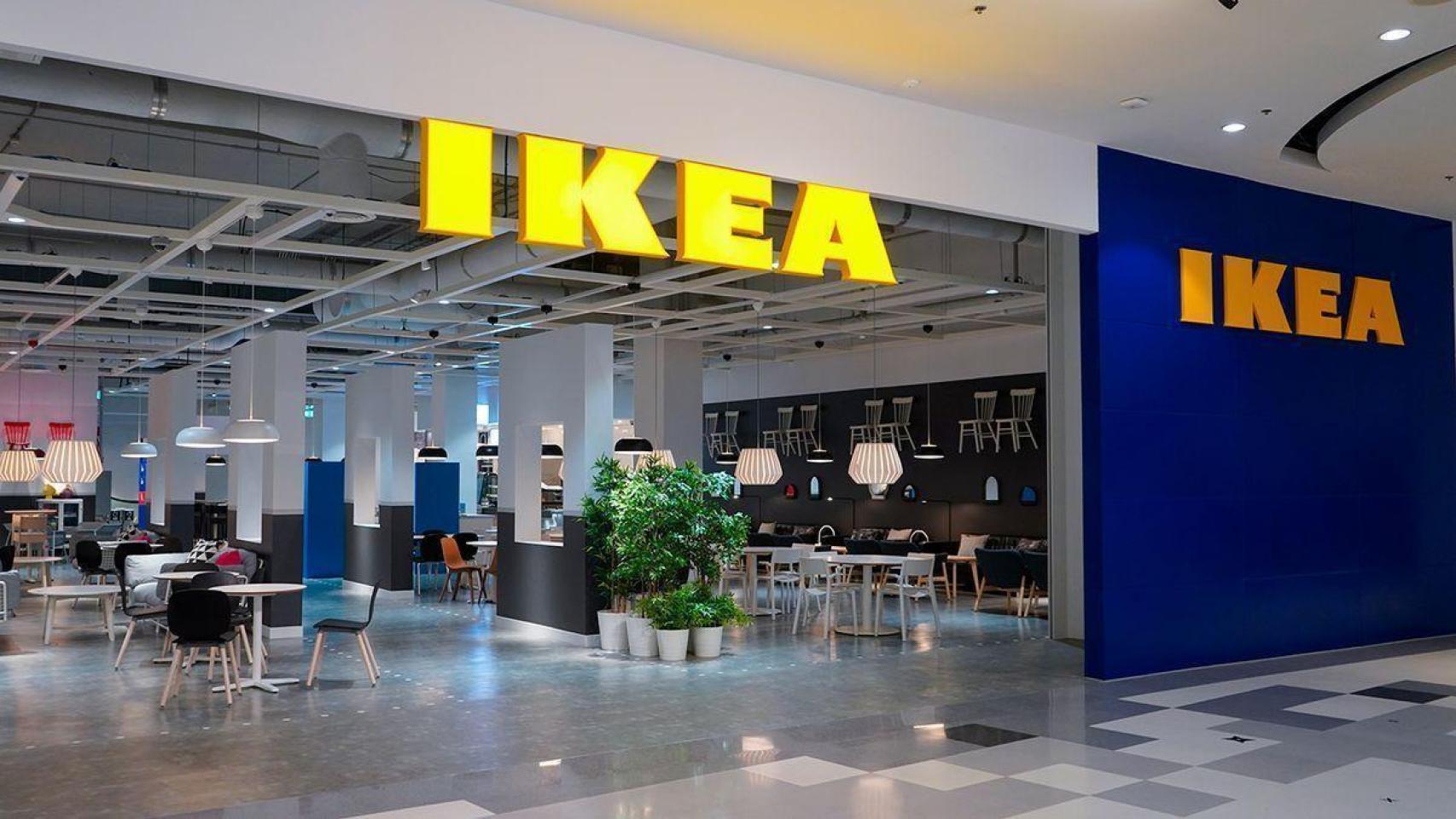 Puerta de entrada de un Ikea en una imagen de archivo.