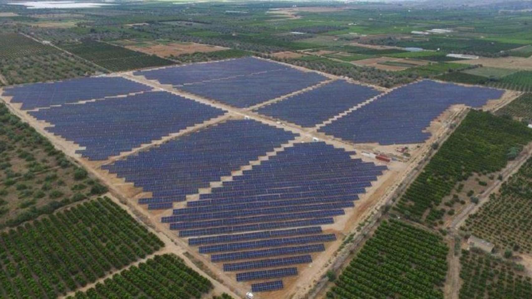 Parque fotovoltaico de Prosolia en la comunidad Valenciana