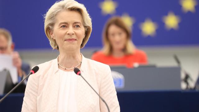 Von der Leyen, reelegida por la Eurocámara para un segundo mandato por una gran coalición ampliada