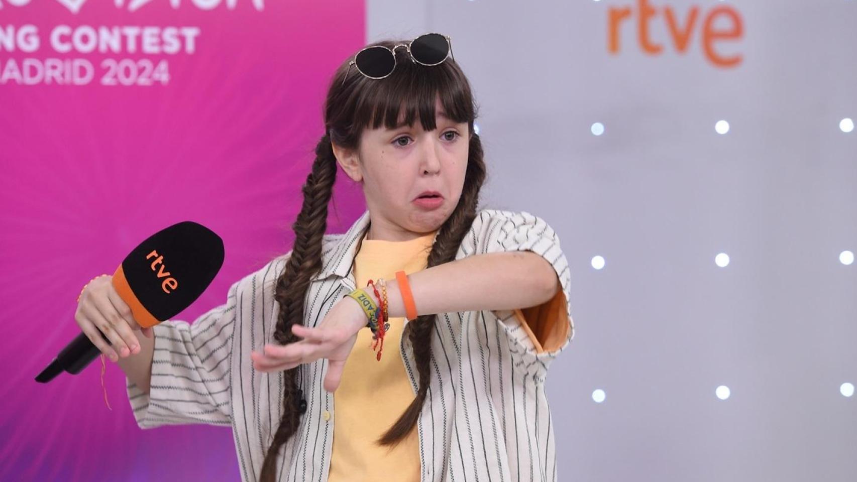 Chloe de la Rosa, representante de España en Eurovision Junior 2024