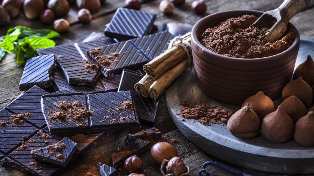 Diferentes tipos de cacao.