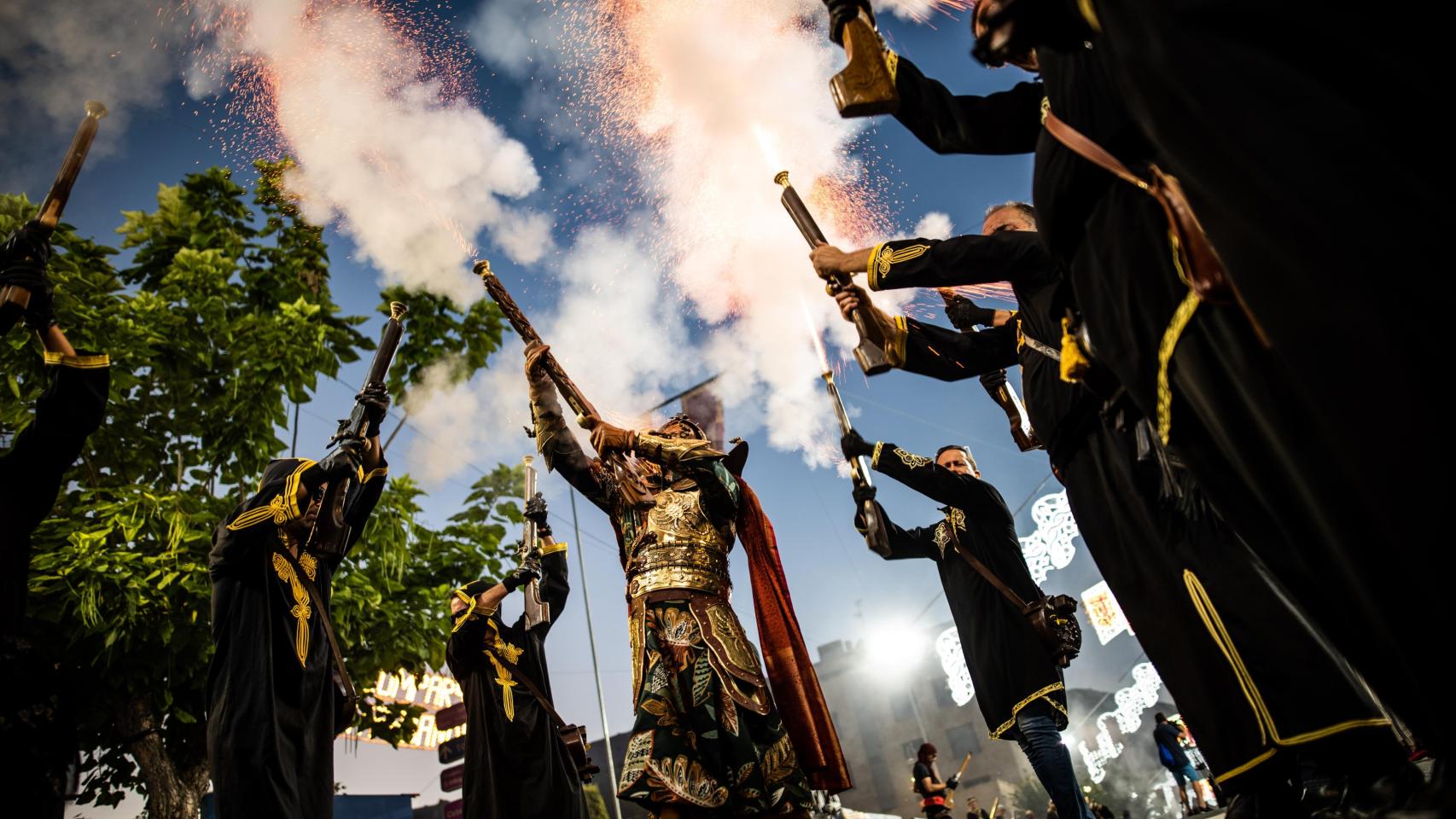 Un momento en la Reconquista y Moros y Cristianos de Orihuela.