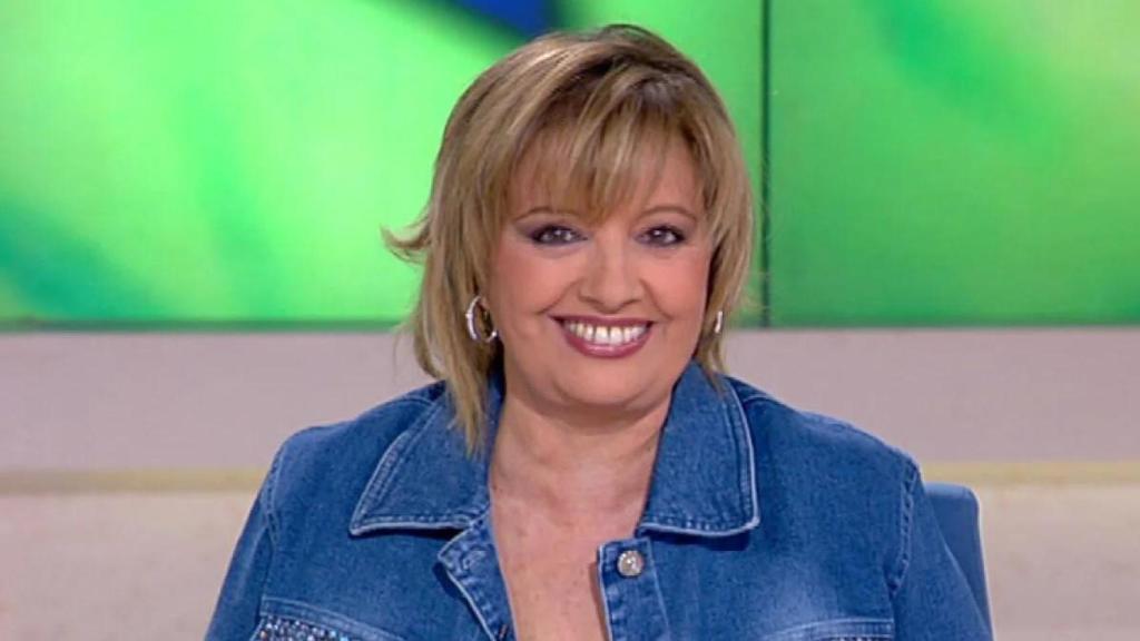 María Teresa Campos, en una imagen de su etapa en Antena 3.