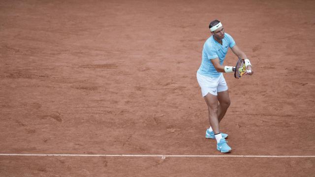 Rafa Nadal en el Open de Suecia