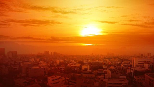 Calor extremo en la ciudad.