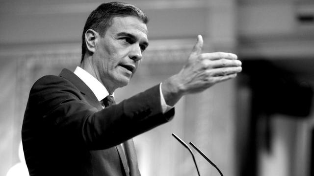 El presidente del Gobierno, Pedro Sánchez