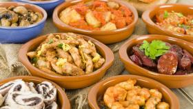 Diferentes tipos de tapas típicas.