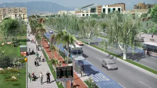 Málaga reactiva los estudios para unir el bulevar sobre el soterramiento del tren con la Ronda Oeste
