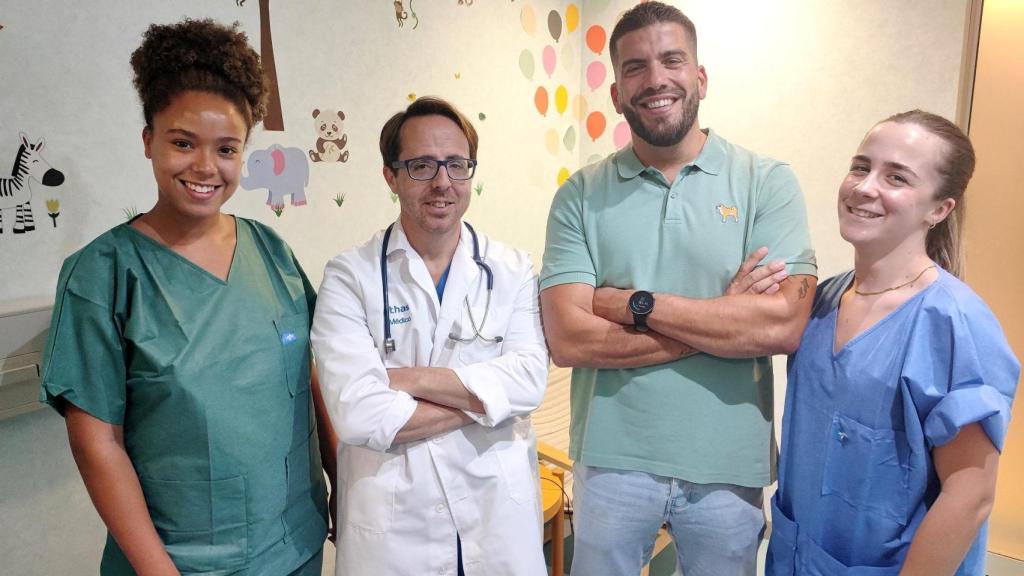 Equipo pediatría y matrones Vithas Málaga.