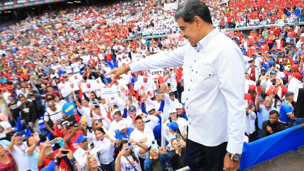 El presidente de Venezuela y candidato para las próximas elecciones, Nicolás Maduro.