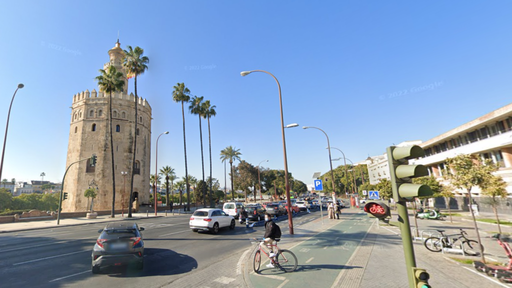 Paseo de Colón, en Sevilla.