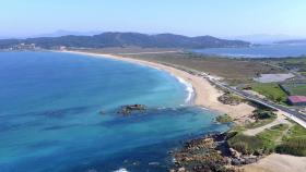 Playa en Sanxenxo.