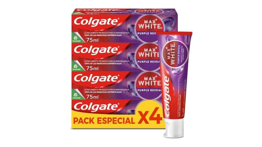 Colgate max white fluor