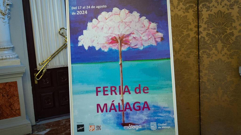 Cartel de la feria de Málaga 2024.