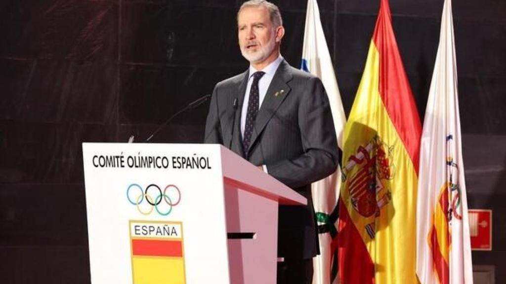 Felipe VI en un acto conmemorativo de los Juegos Olímpicos de Barcelona.