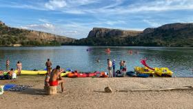 Imagen del embalse de Las Vencías