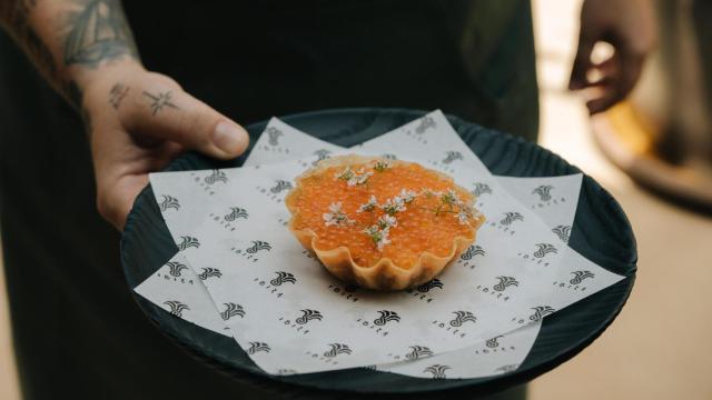 Uno de los platos del restaurante.