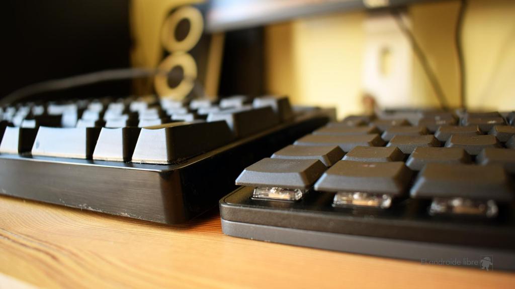 Logitech G515 compared to the keyboardLogitech G610