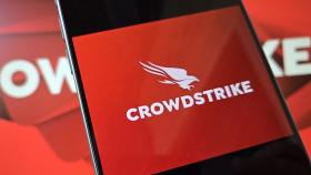 Logo de CrowdStrike. Omicrono.