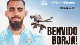 Borja Iglesias llega cedido al Celta.