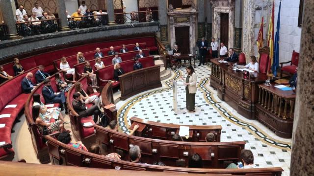 Pleno del Ayuntamiento de Valencia. EE