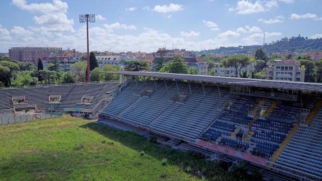 Estadio Flamino en Roma.