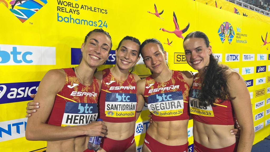 Equipo de relevos femenino 4x400.