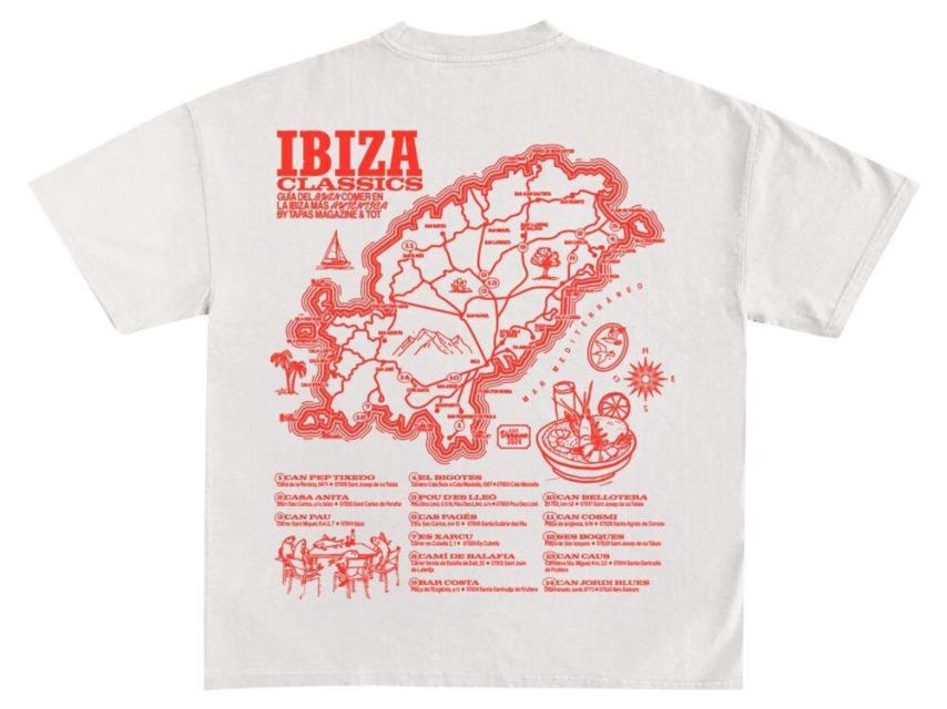 Los 14 clásicos de Ibiza, en Camiseta.
