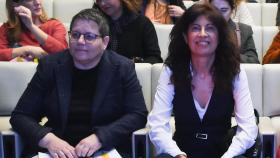 Isabel García y Ana Redondo, en un evento en febrero de 2024