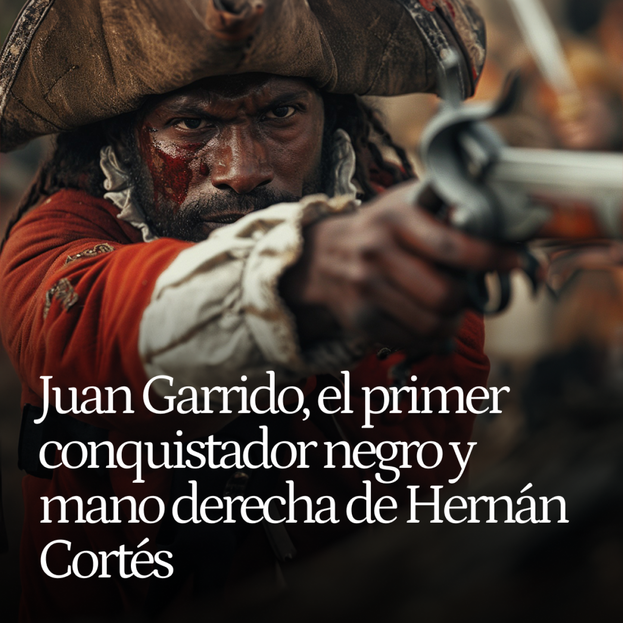 Juan Garrido, el primer conquistador negro y mano derecha de Hernán Cortés en su expedición en México