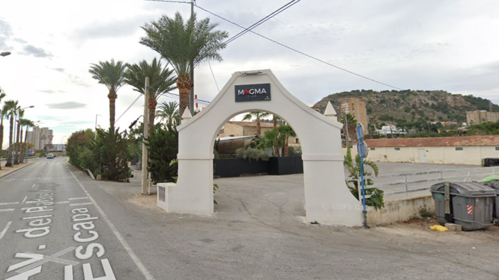 Puerta de Magma Club.