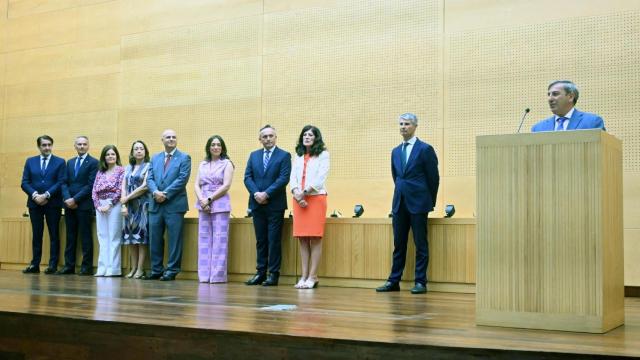 Imagen de la toma de posesión de algunos de los nuevos altos cargos de la Junta de Castilla y León