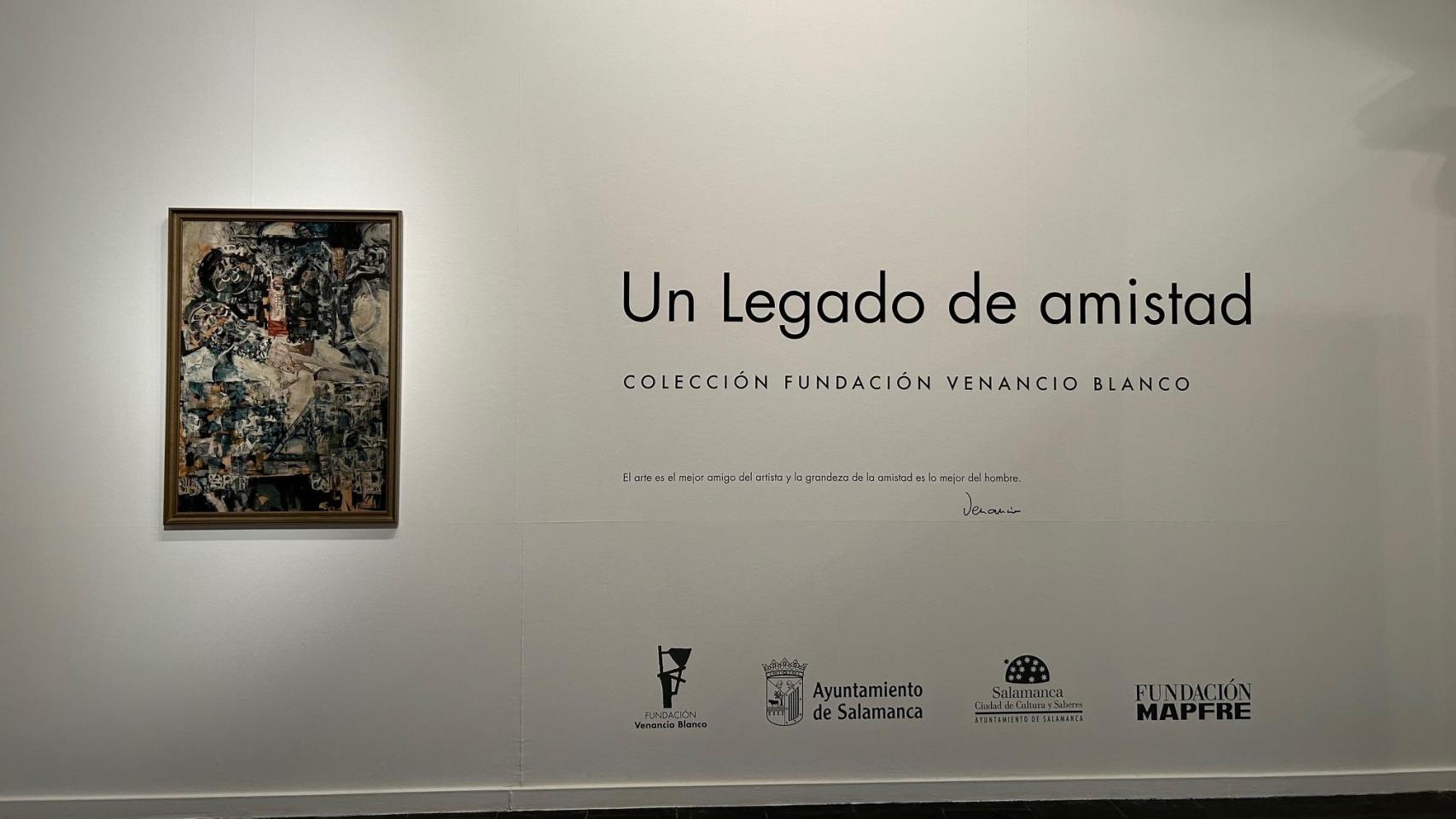 Imagen de la exposición 'Un legado de amistad', en la Fundación Venancio Blanco
