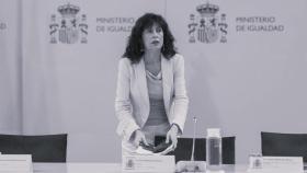 La ministra de Igualdad, Ana Redondo, en la rueda de prensa posterior al Consejo de Ministros, en una foto de archivo.
