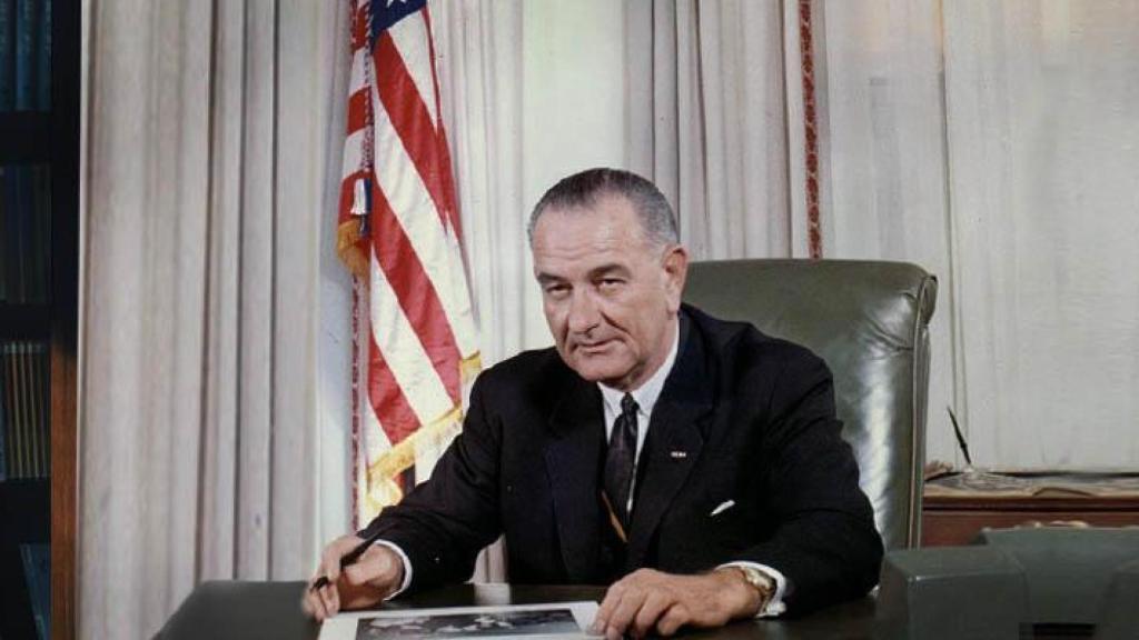Lyndon B. Johnson, en una imagen de archivo.