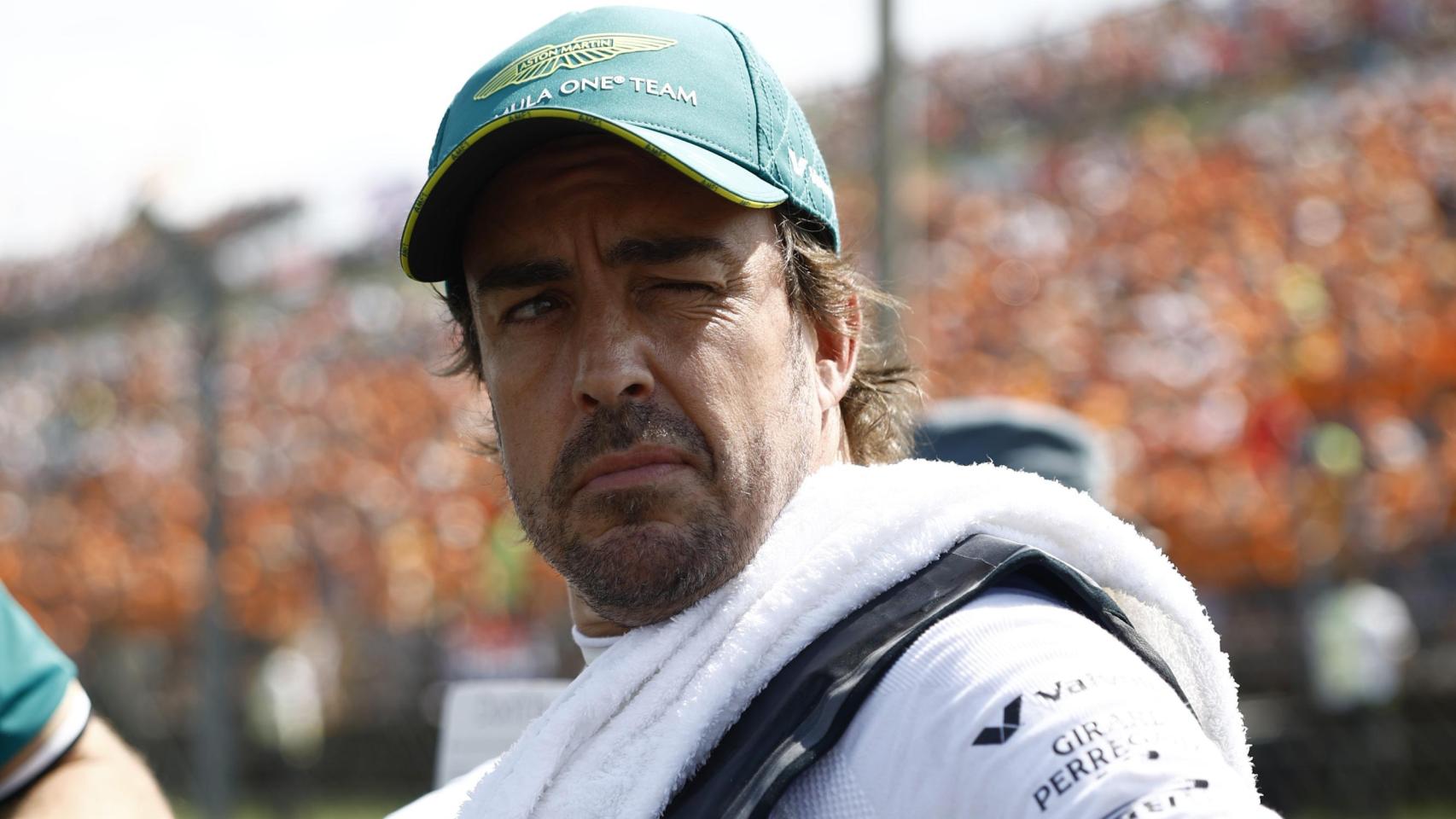 Fernando Alonso, en el Gran Premio de Hungría