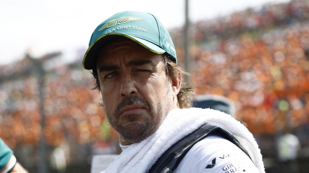 Fernando Alonso, en el Gran Premio de Hungría