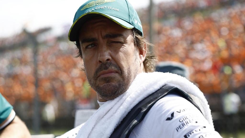 Fernando Alonso, en el Gran Premio de Hungría