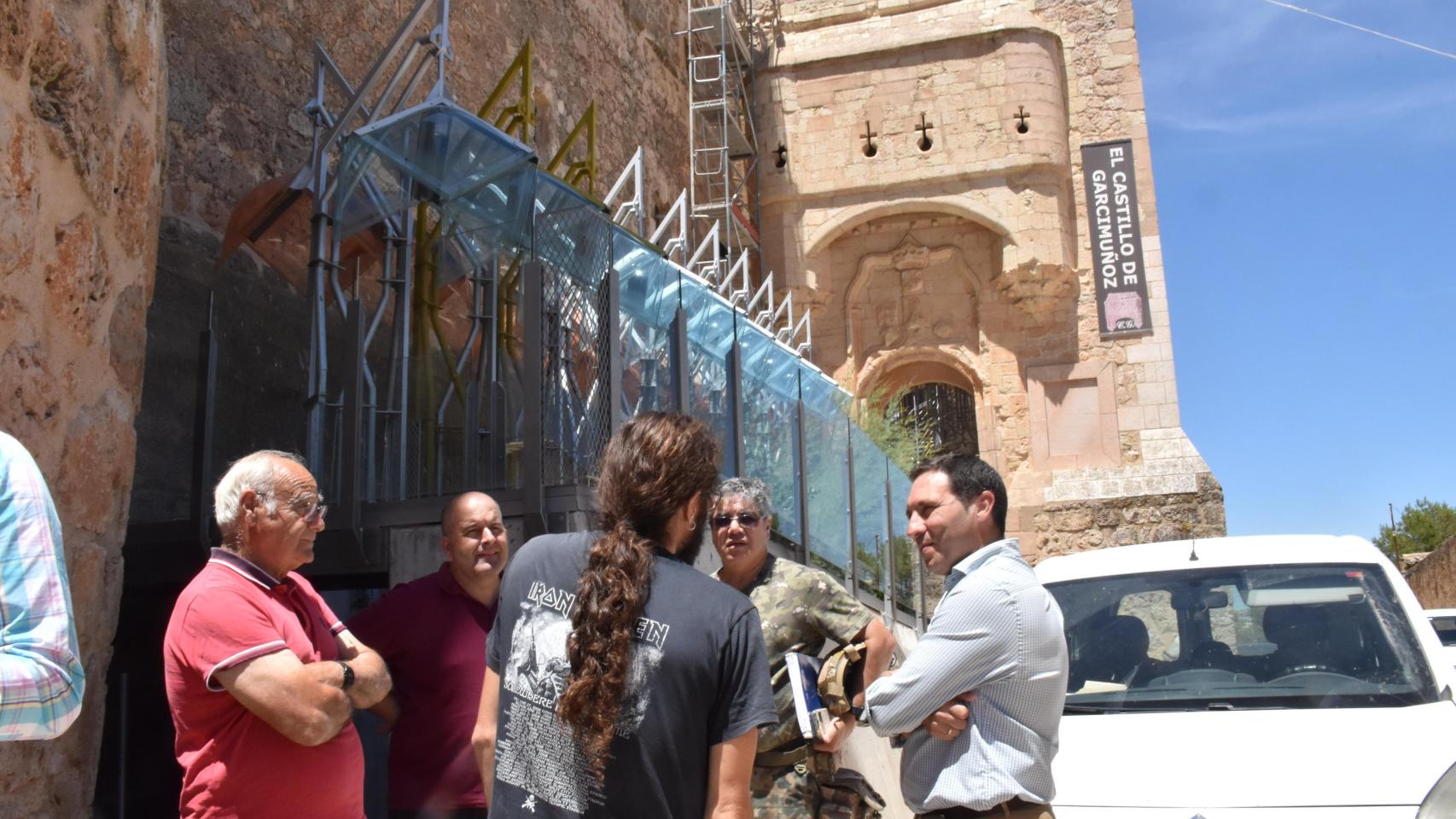 La Diputación de Cuenca de Cuenca invierte 240.000 euros en la restauración de la fortaleza de Castillo de Garcimuñoz.