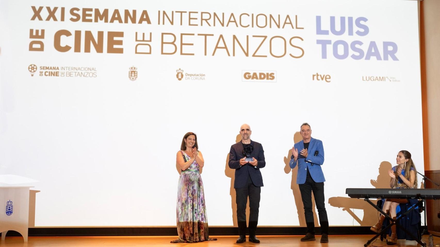 Homenaje a Luis Tosar en Betanzos