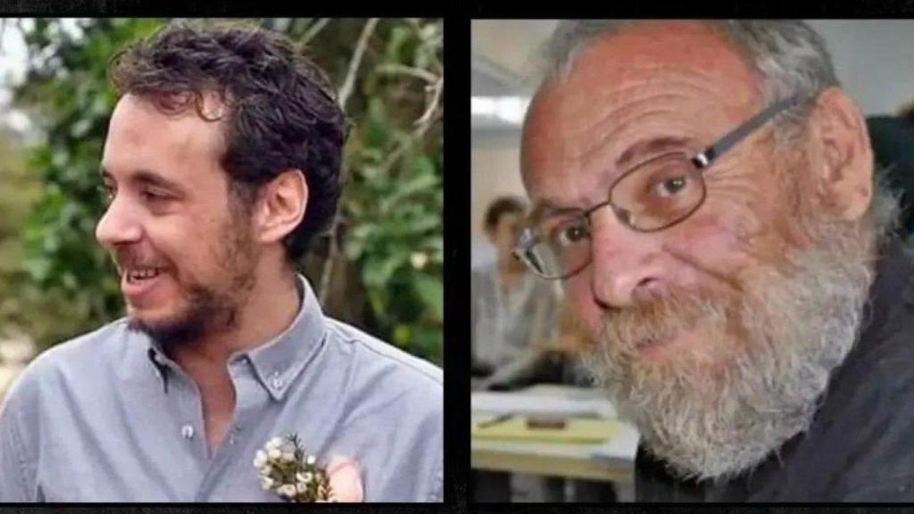 Alex Danzig y Yogev Buchshtav, los dos rehenes israelíes fallecidos en Gaza.
