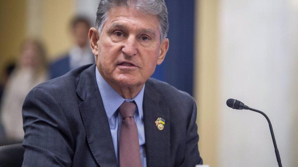 El senador estadounidense por Virginia Occidental, Joe Manchin.