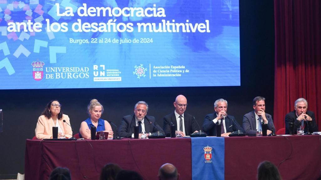 Inauguración en Burgos del Congreso Español de Ciencia Política