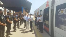 El TRAM de Alicante tematizado.