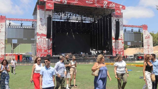 Una vista de la preparación de la edición 2023 del Low en Benidorm.