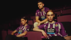 Presentación de la nueva camiseta del Real Valladolid